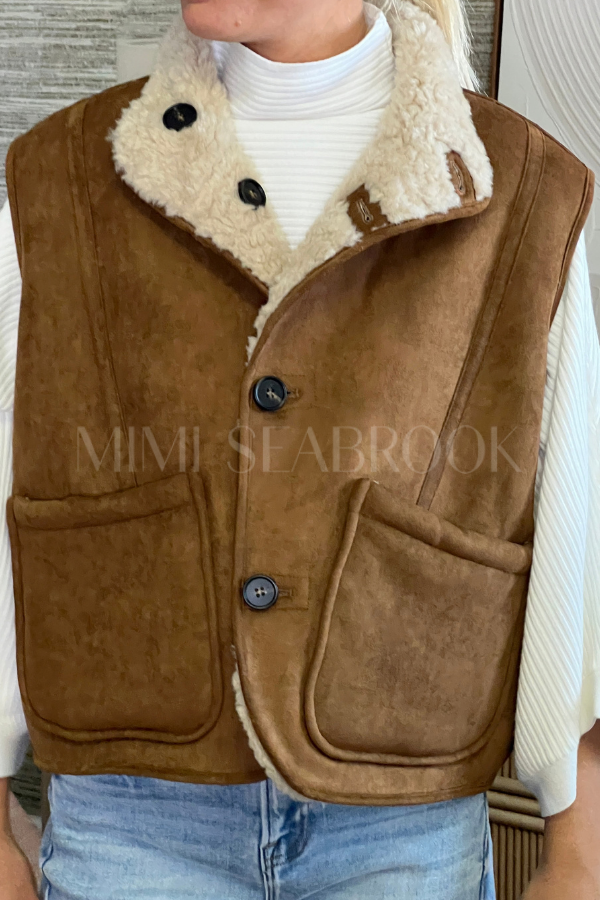Robinson reversible vest jacket