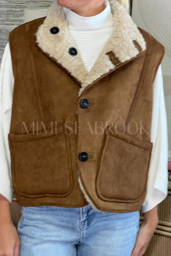 Robinson reversible vest jacket