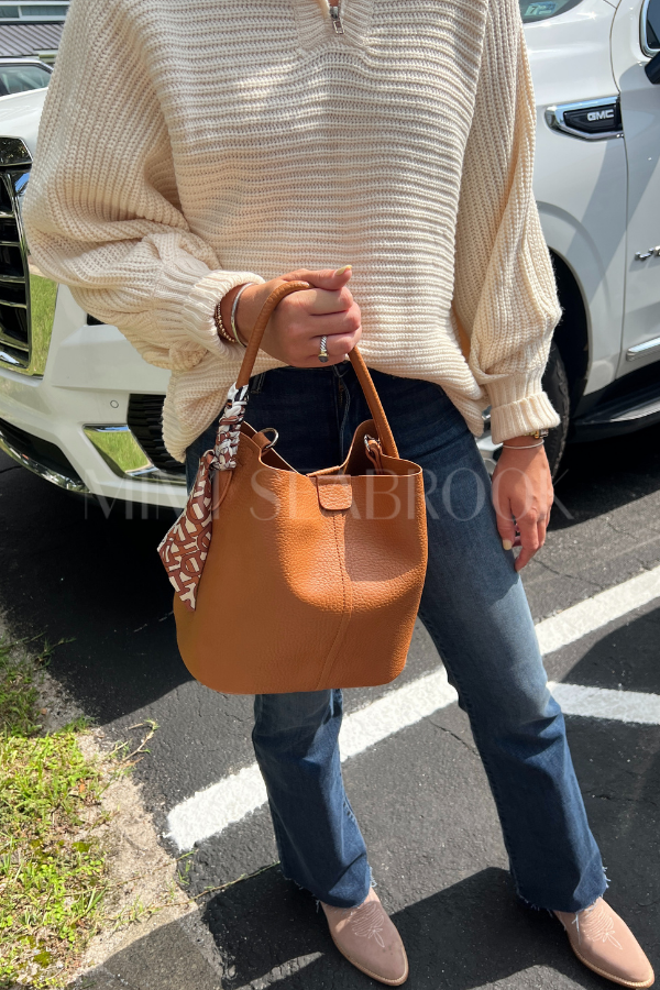 Roche bag set, tan