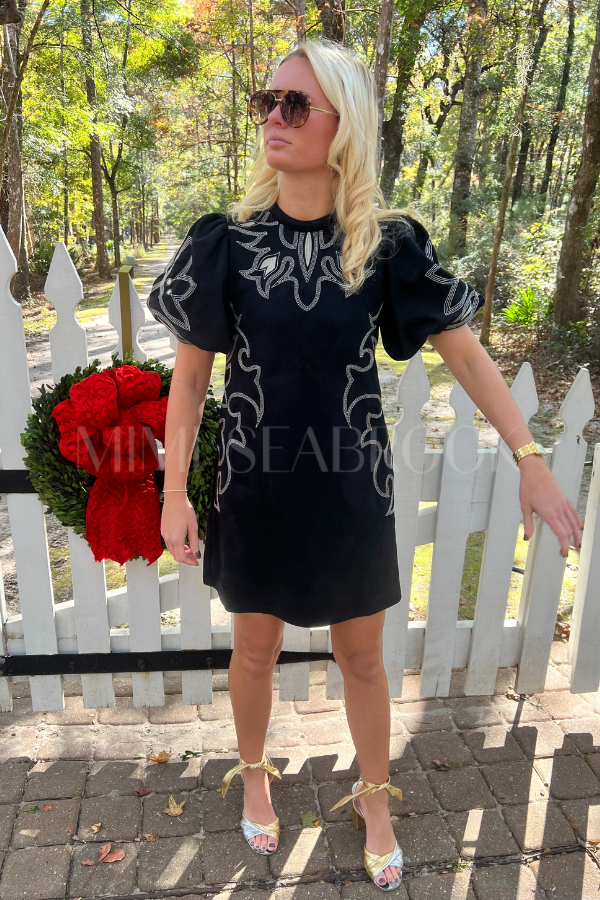 Rodgers dress, black