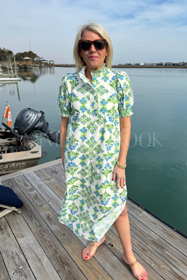 Roselle dress, cream