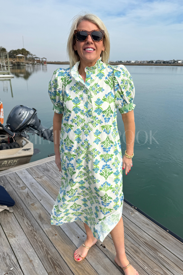 Roselle dress, cream