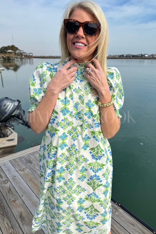 Roselle dress, cream