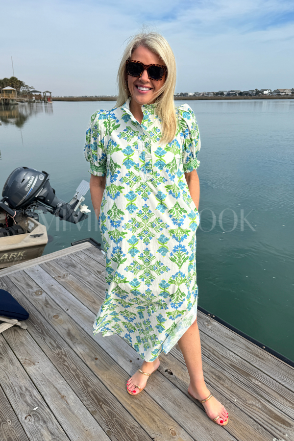 Roselle dress, cream