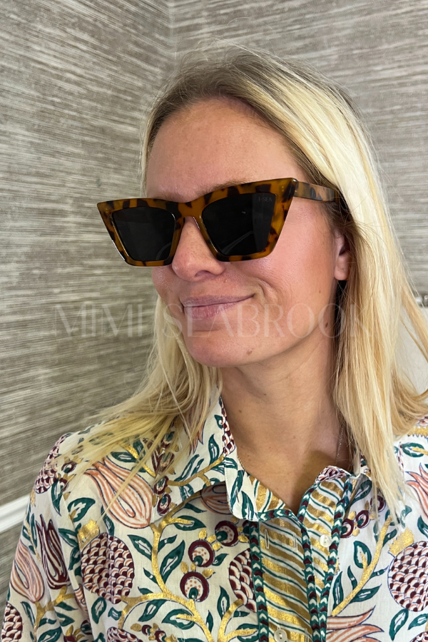 Rosey Sunglasses, tortoise/smoke by I-SEA