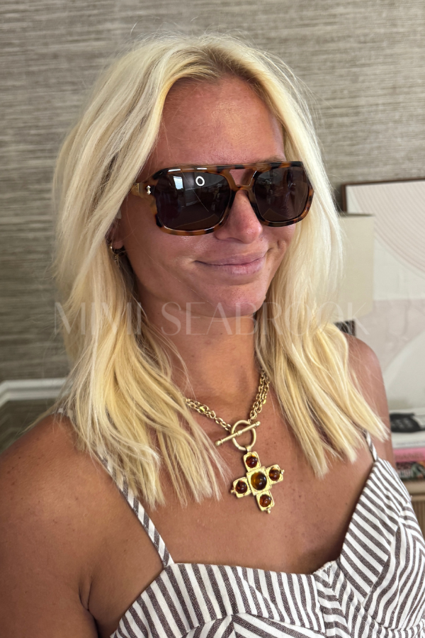 Royal Sunglasses, honey tort/lavender by I-SEA