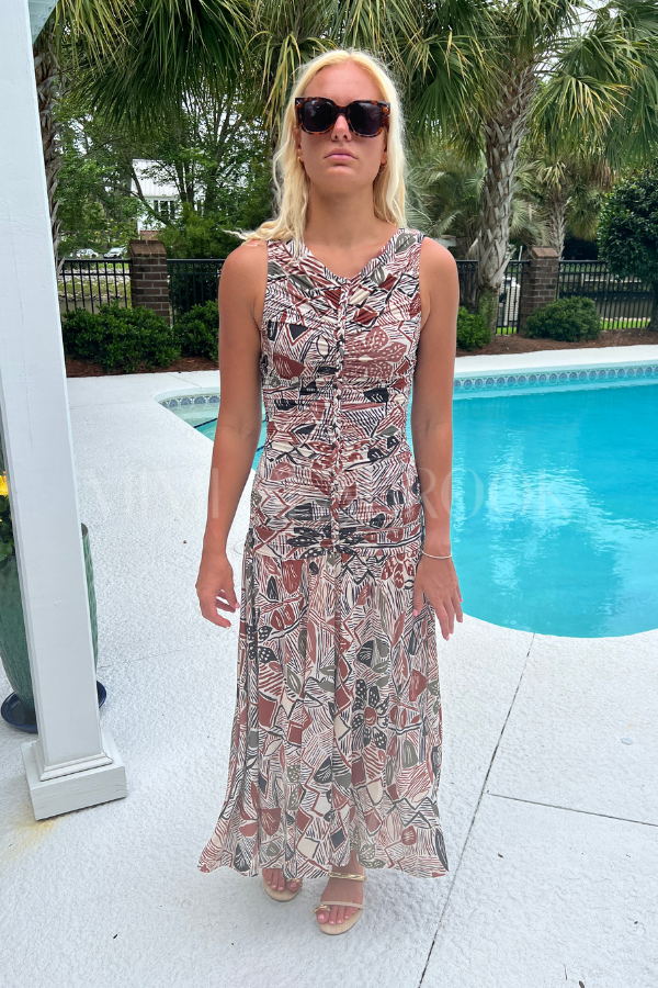 Rustic Flowers Maxi Dress by Farm Rio
