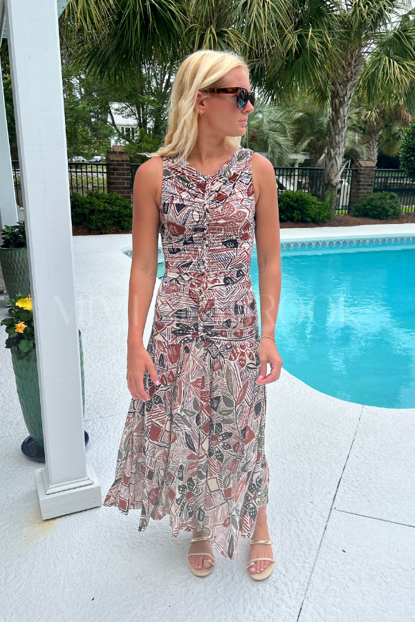 Rustic Flowers Maxi Dress by Farm Rio