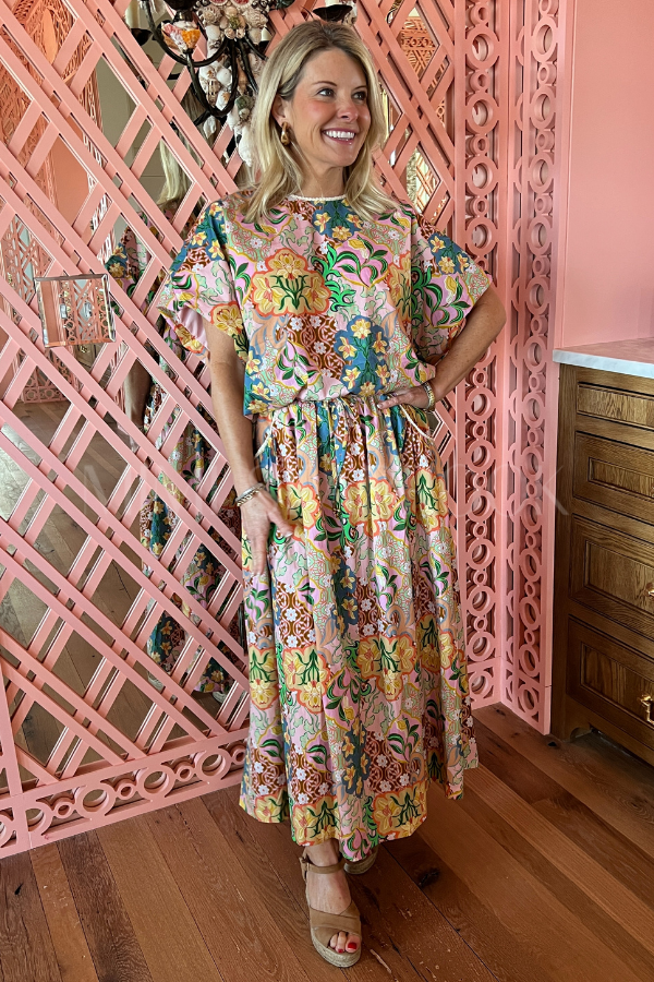 Saint Claire skirt & top set