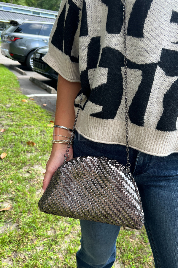 Salvino bag, pewter
