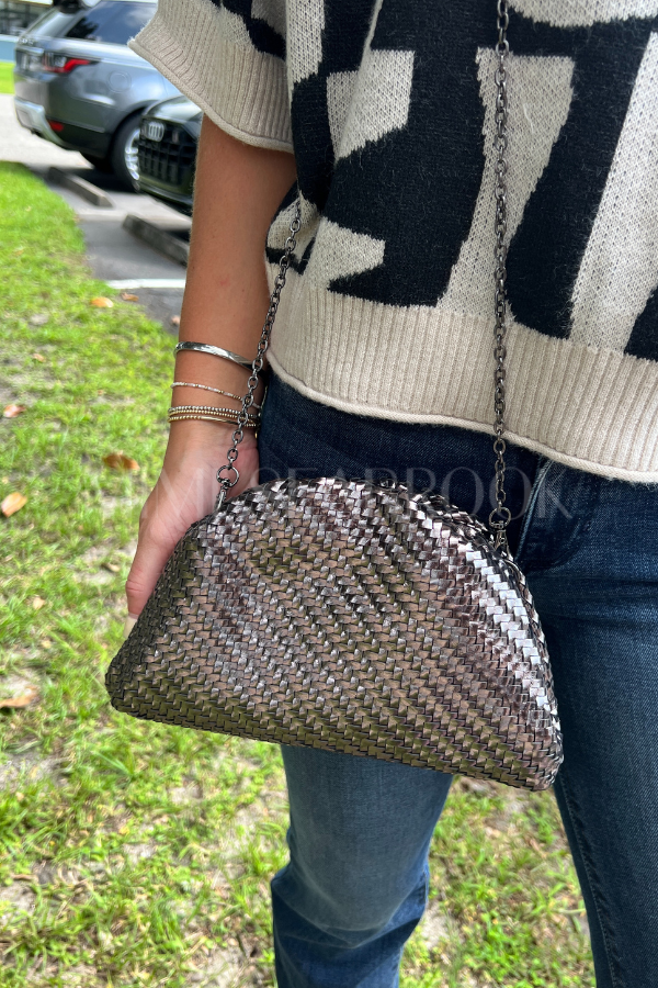 Salvino bag, pewter