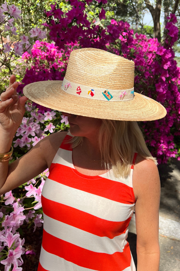 Sandbar Palm Hat by Sunshine Tienda