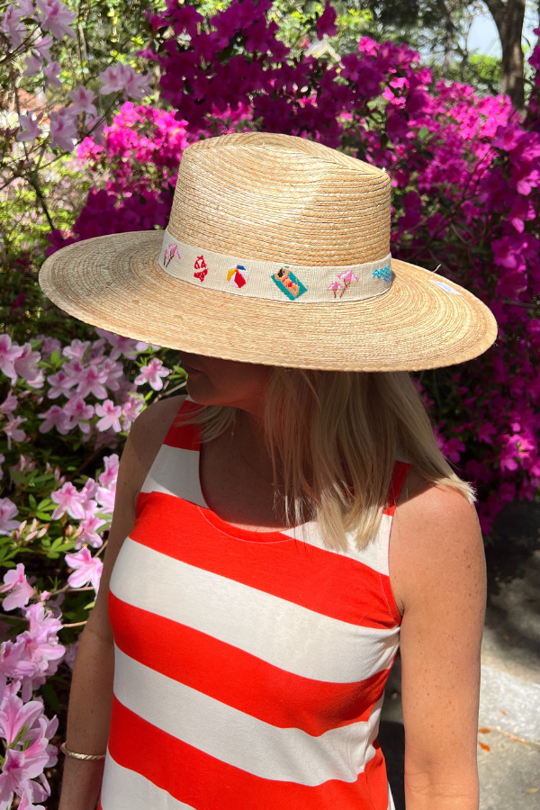 Sandbar Palm Hat by Sunshine Tienda