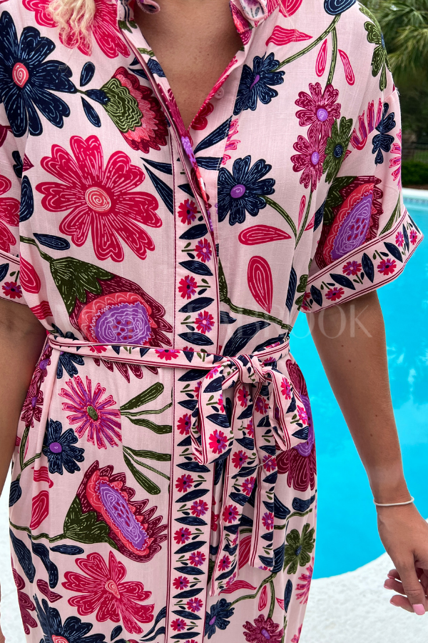 Sandford dress, pink