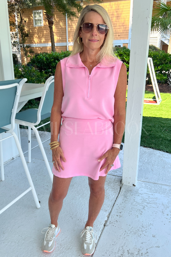 Sarah skort, pink