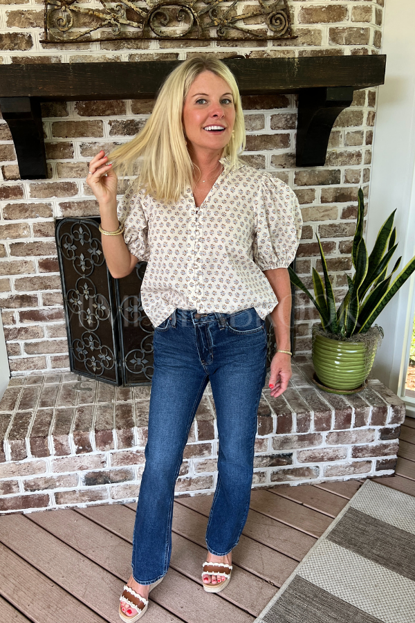 Sareea top, cream