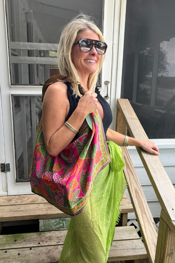 Scarf Tote Bag by Farm Rio