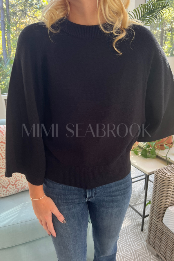 Searcy sweater, black