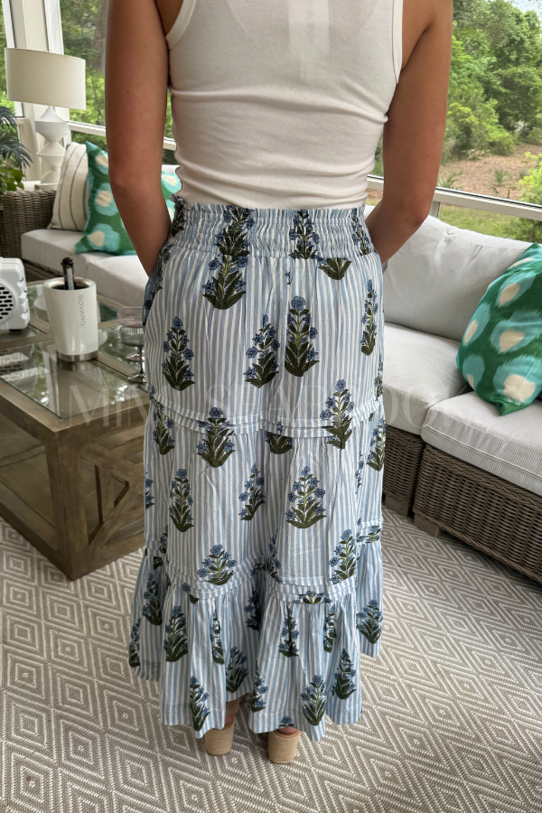 Seaside skirt, light blue