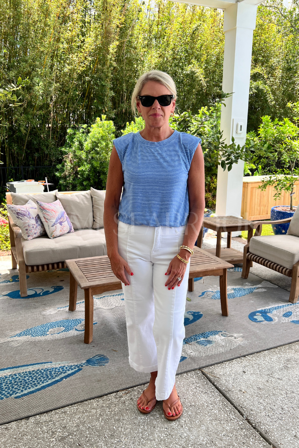 Sedona top, blue