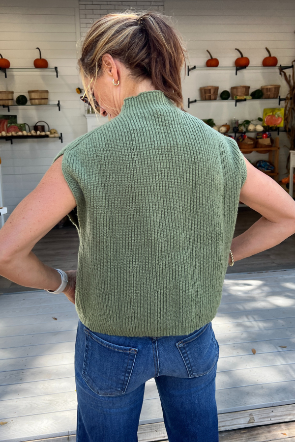 Shelby sweater, olive