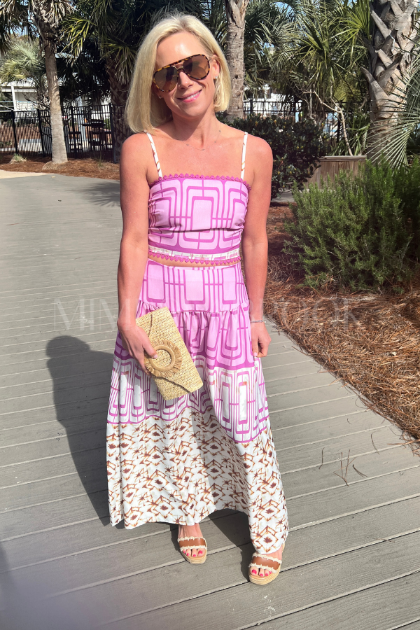 Sheppard top and skirt set