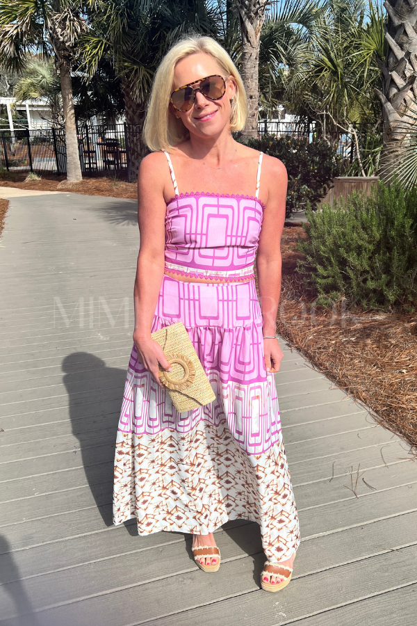 Sheppard top and skirt set