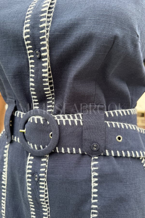 Sherrill dress, navy