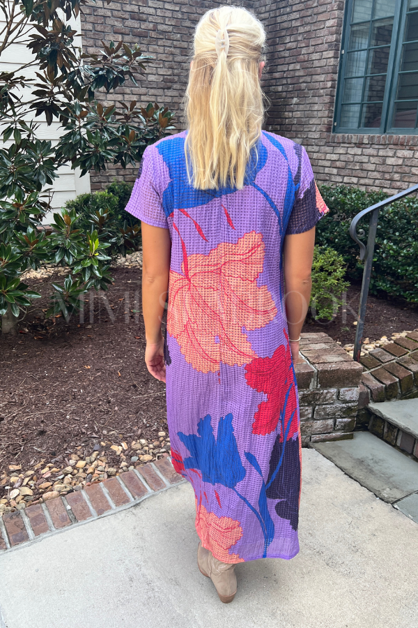 Shift Maxi Dress, Hague Lavender by Oliphant