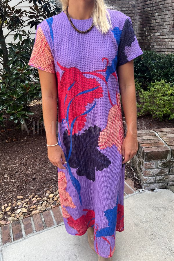 Shift Maxi Dress, Hague Lavender by Oliphant
