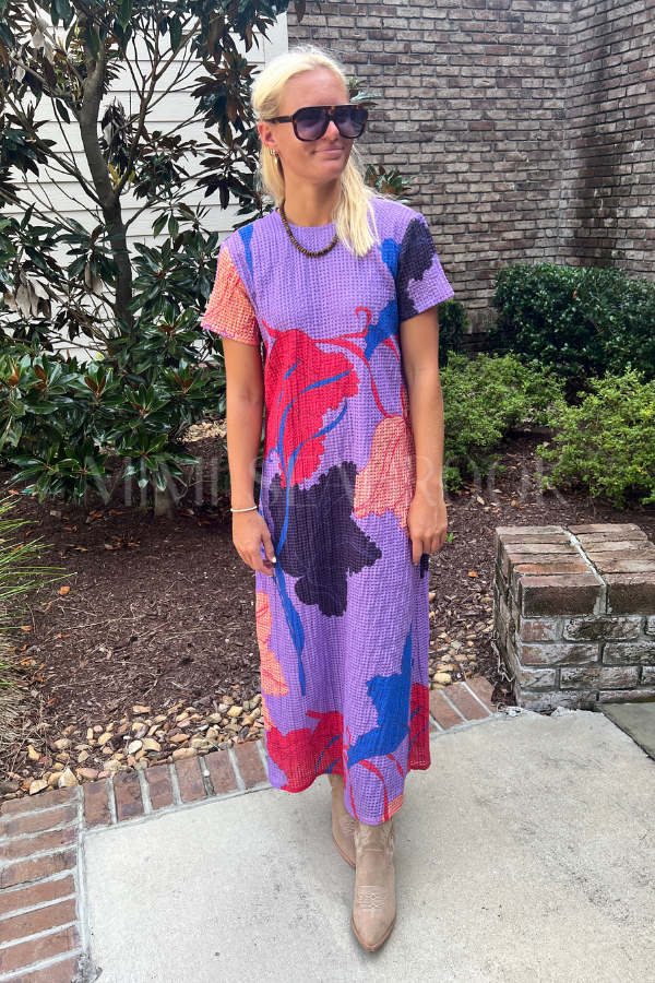 Shift Maxi Dress, Hague Lavender by Oliphant