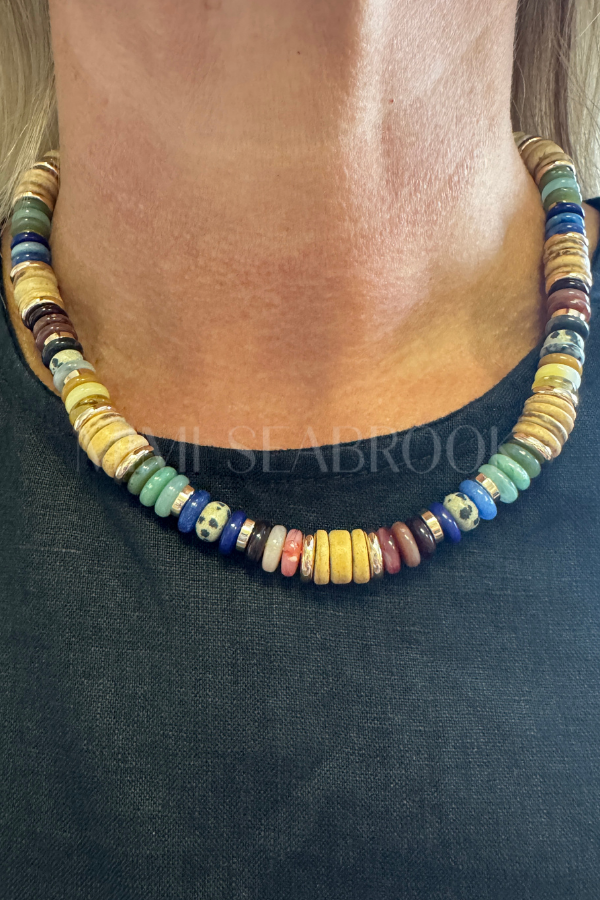 Shoreline necklace