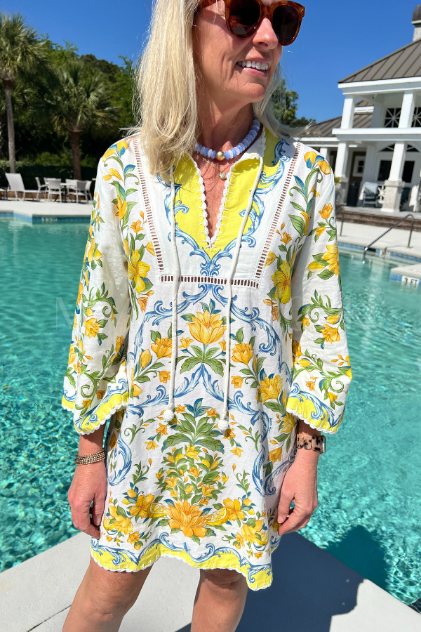 Sicily Mini Dress by Farm Rio