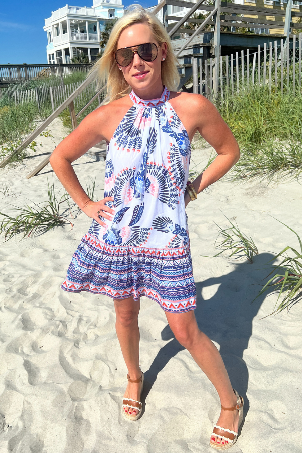 Aztec beach dress hot sale