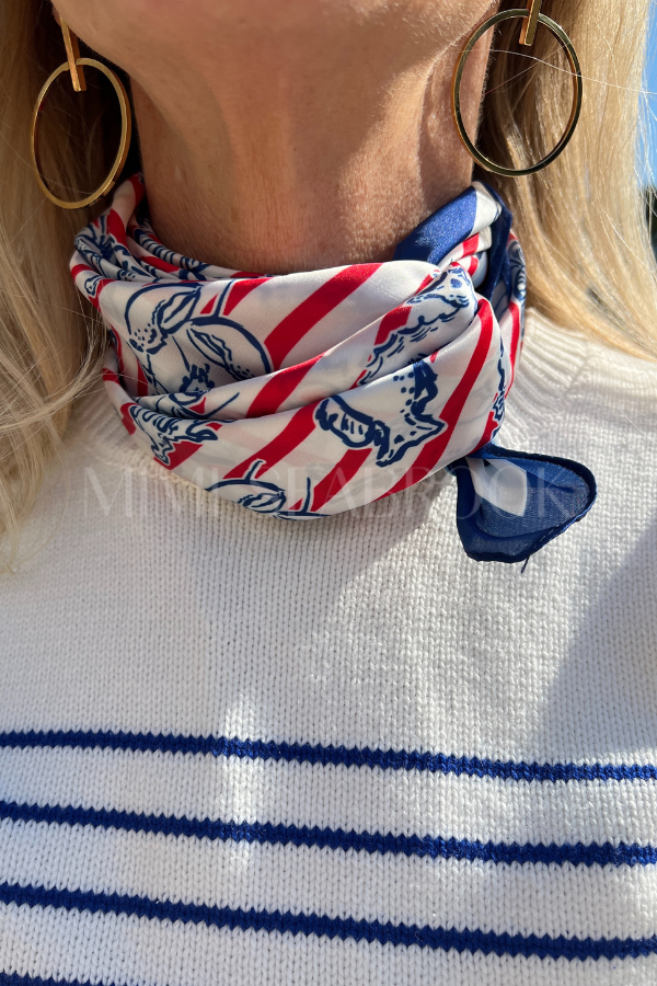 Silvercrest Scarf, Red