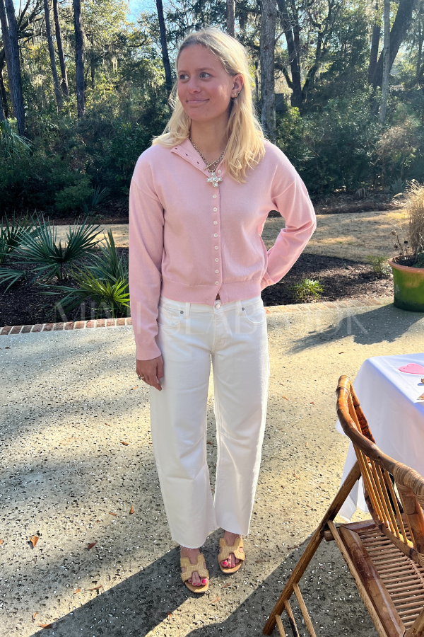 Smithfield barrel jeans, white