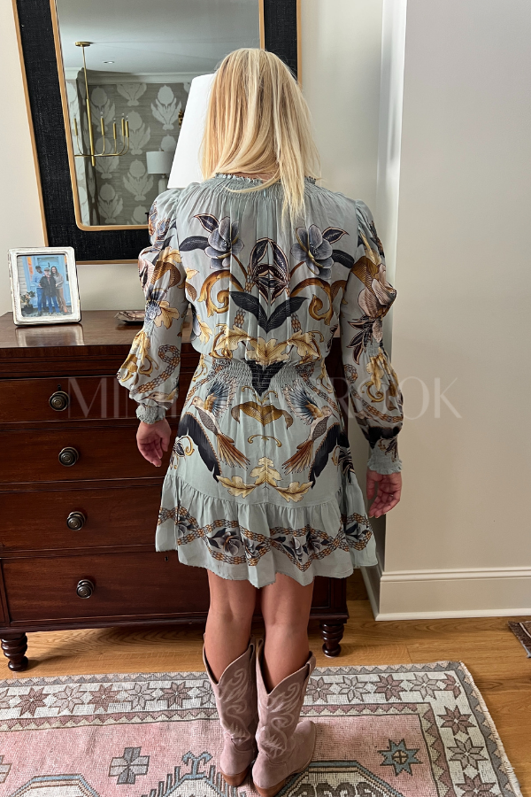 Snake Garden Mini Dress by FARM RIO