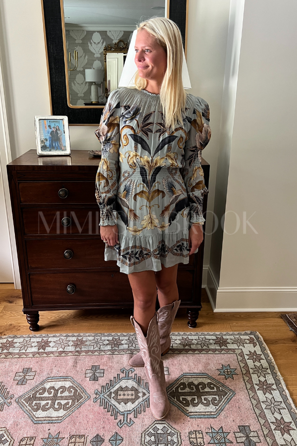 Snake Garden Mini Dress by FARM RIO