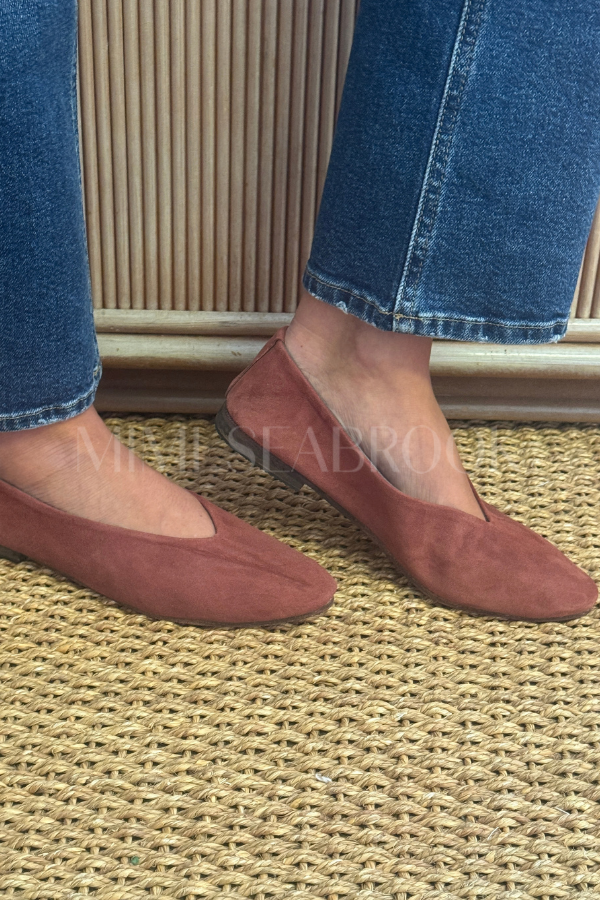 Soho Ballet Flats, brown