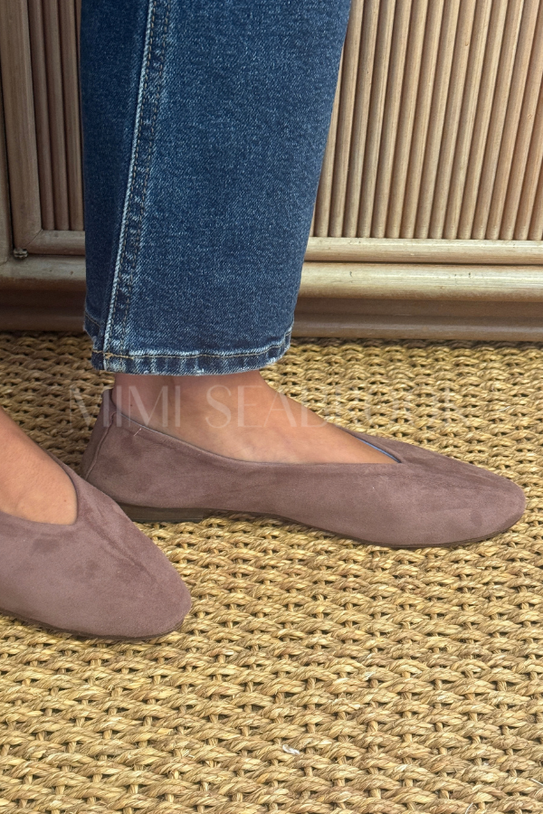 Soho Ballet Flats, mauve