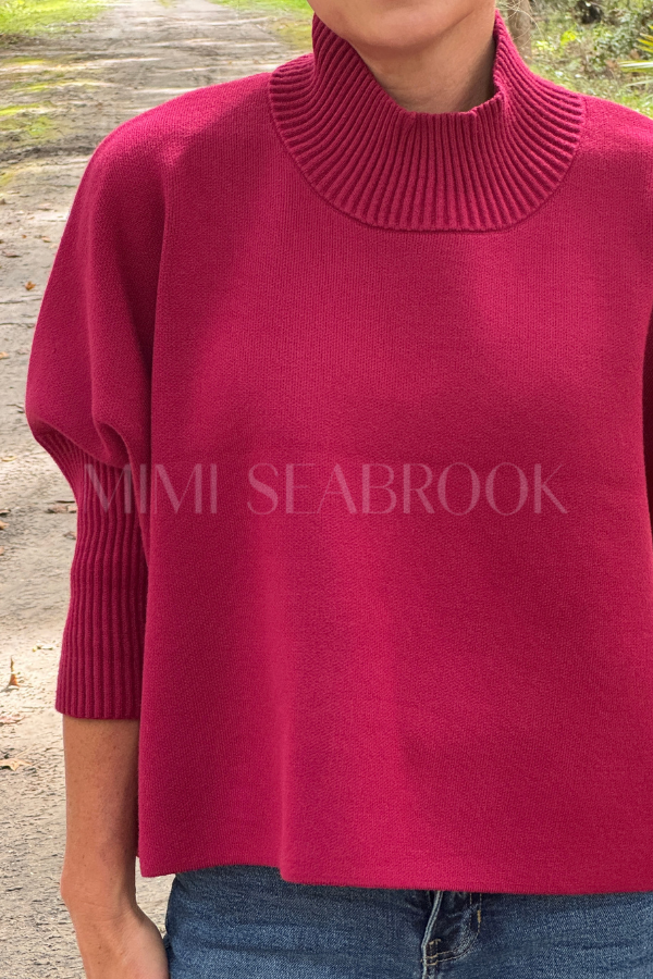 Sophia Sweater, bordeaux