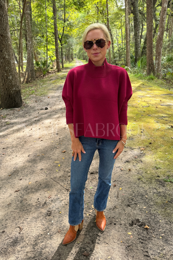 Sophia Sweater, bordeaux
