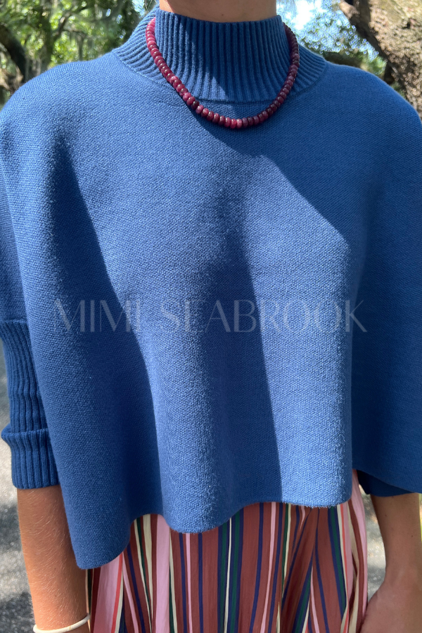 Sophia Sweater, dusty navy
