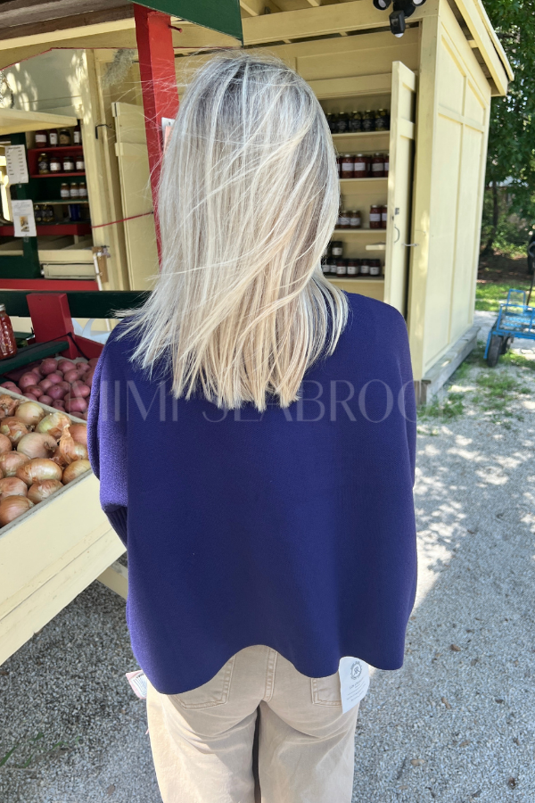 Sophia Sweater, navy by Briton Court