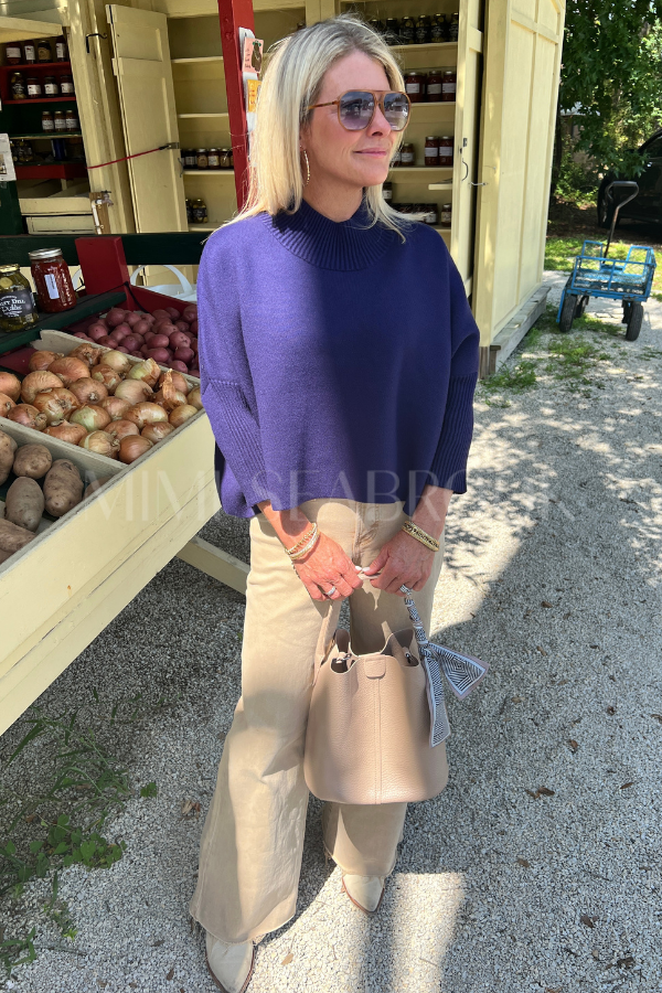 Sophia Sweater, navy by Briton Court