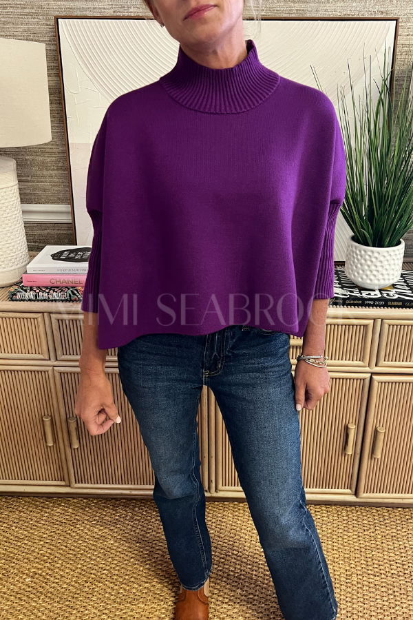 Sophia Sweater, purple