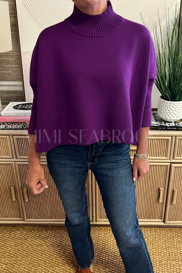 Sophia Sweater, purple