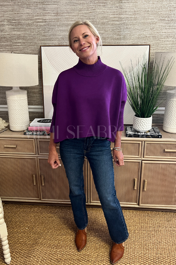 Sophia Sweater, purple