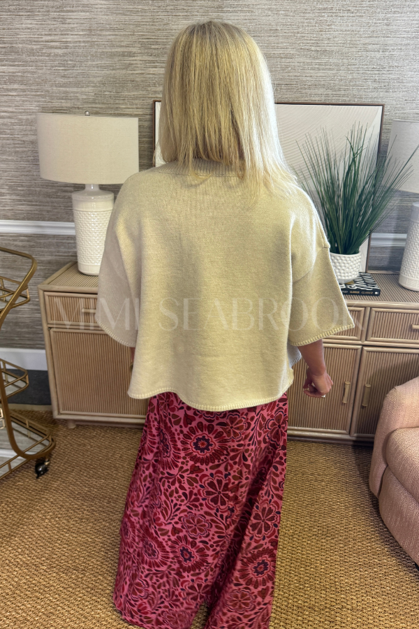 Sophie sweater, ecru