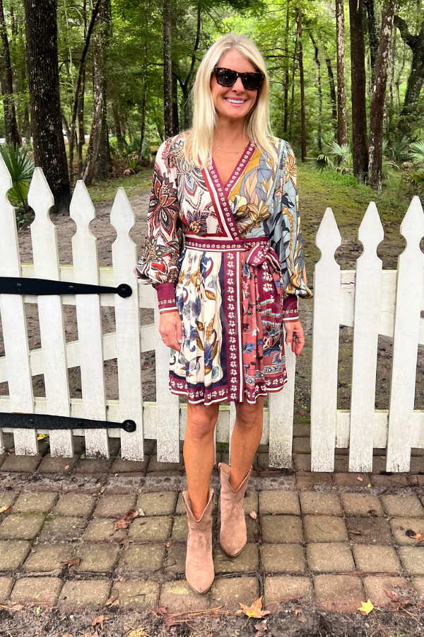Stained Glass Beauty Scarves Mini Dress by Farm Rio